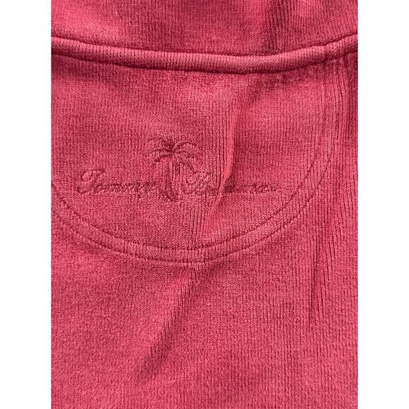 Women’s Tommy Bahama Pink Half Zip Turtleneck Jacket Sz XL - Picture 5 of 5